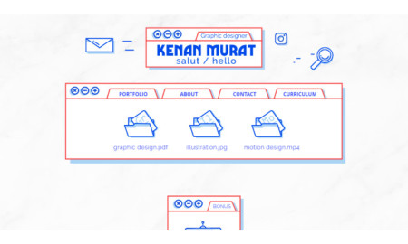 Kenan Murat Website Design