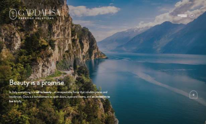 Gardalisa Website Design