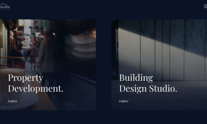 Luminur Group Website Design