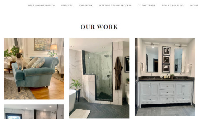 Joanne Modica Interior Website Design