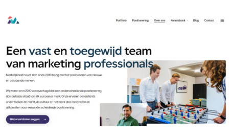 Merkelijkheid’s Website Design