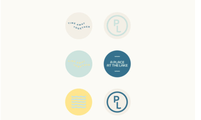 A Place at the Lake Logo Design