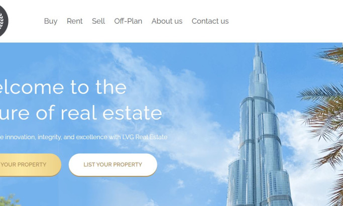 LVG Real Estate Website Design