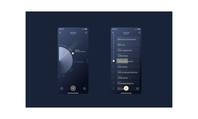Onetime App Design