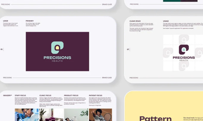 Precisions Health Logo Design
