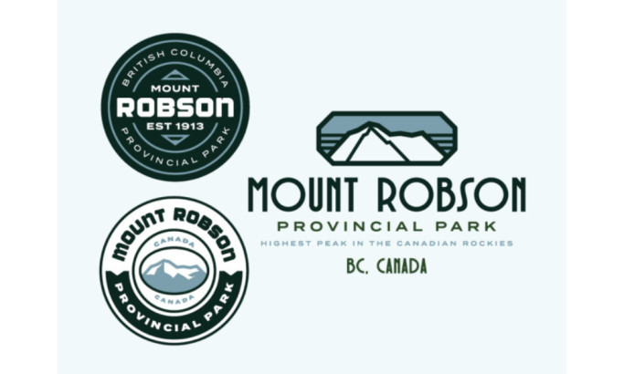 Mount Robson Provincial Park Logo Design