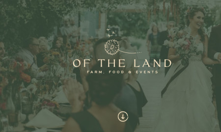 Of the Land Website Design