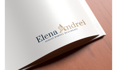 Lawyer Elena Andrei Logo Design