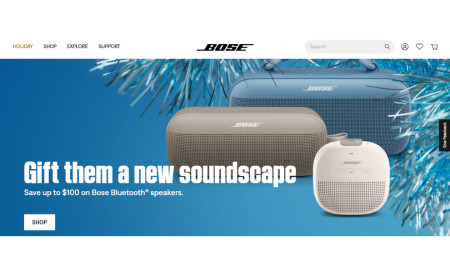 Bose Website Design