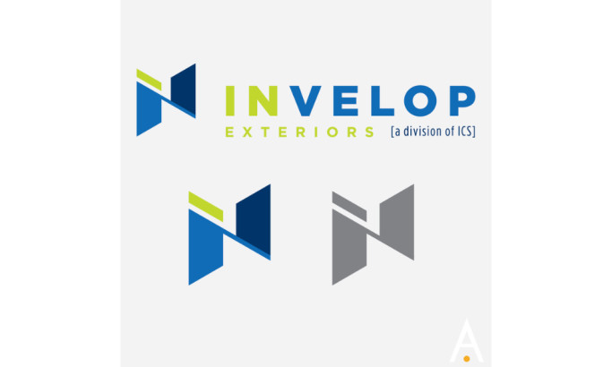 INVELOP Exteriors Logo Design