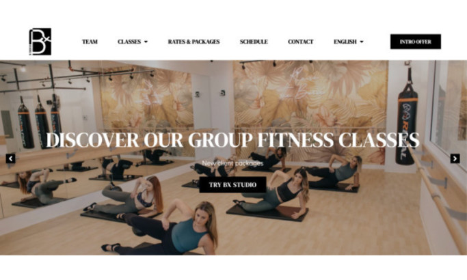 Bx Studio Website Design