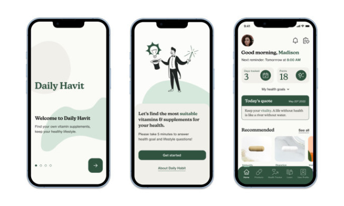 Daily Havit App Design