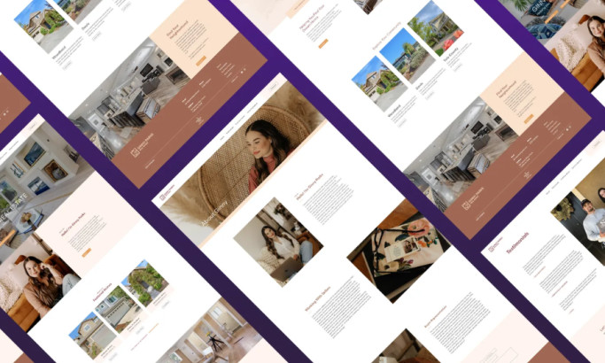 Ginny Parks Real Estate website design