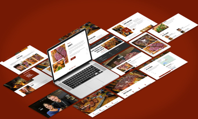 Sinky's Beer Garden & Grill website design by Bald Bear.