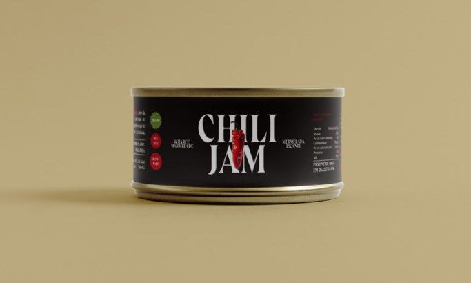 Chili Jam packaging design by Indigo Estudio.
