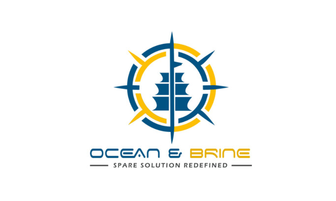 Ocean & Brine logo design by India Webdesigners