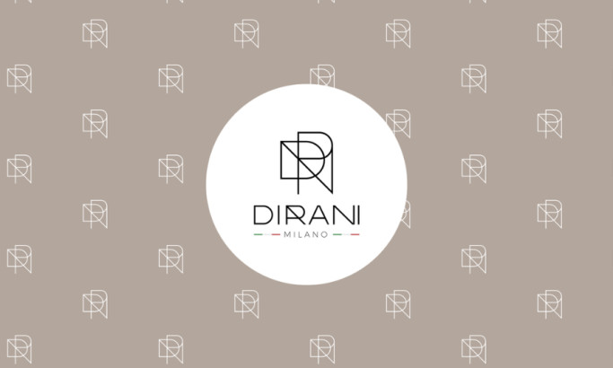 Dirani Milano Restaurant logo design by Three Dot Studio.