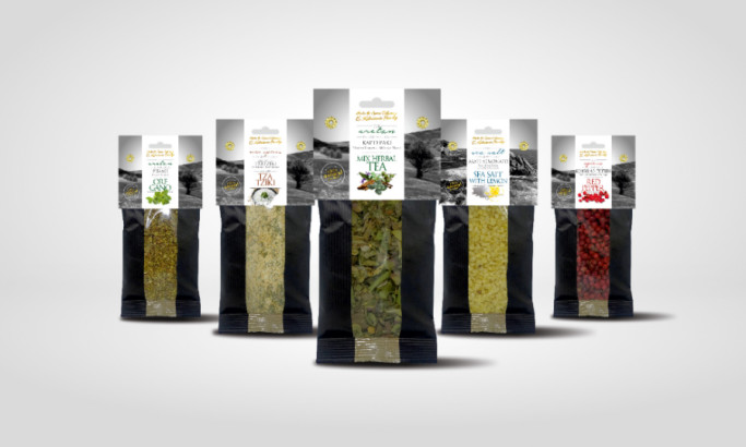 Kabrianis Kremasta packaging design by Left Graphic.
