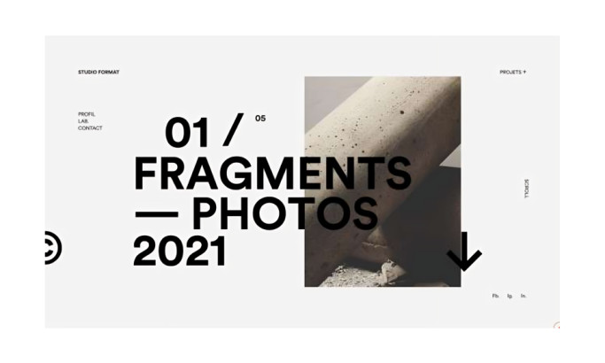Studio format Website Design