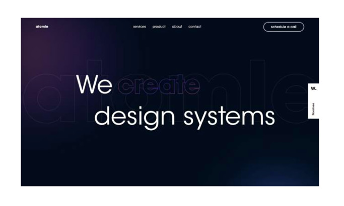 Atomle Website Design