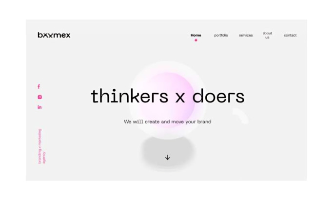 Boomex Agency Website Design