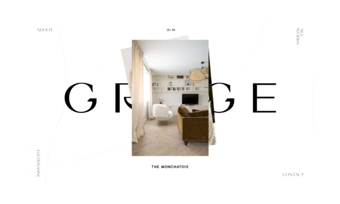 Grège Website Design