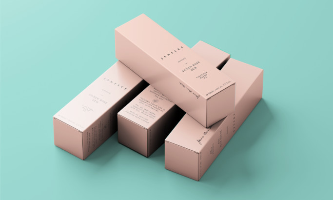 Janesce packaging design by Sarie Tardif.