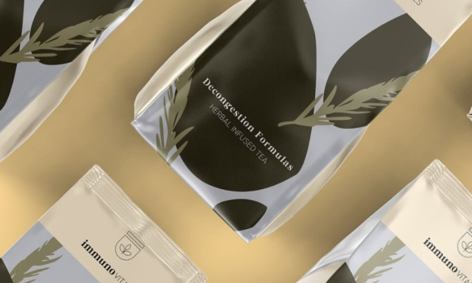 Immunovitals Packaging Design by Form & Flow Studio