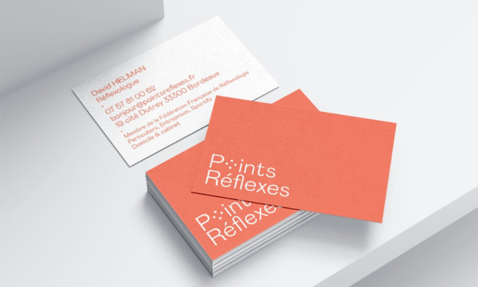 Points Réflexes Print Design by Damien Elliott