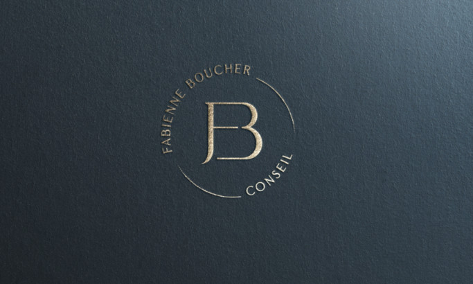 Fabienne Boucher Logo Design by Ophélie Paris.