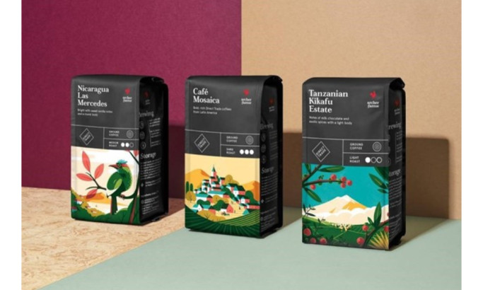 Archer Farms Coffee Packaging Design