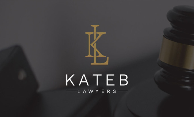 Kateb Lawyers Logo Design by Bocoh Studios.