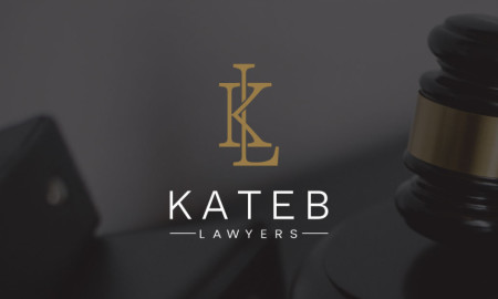 Kateb Lawyers Logo Design by Bocoh Studios.