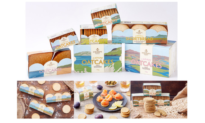 MacLeans Bakery Benbecula Packaging Design by Black House Creative.
