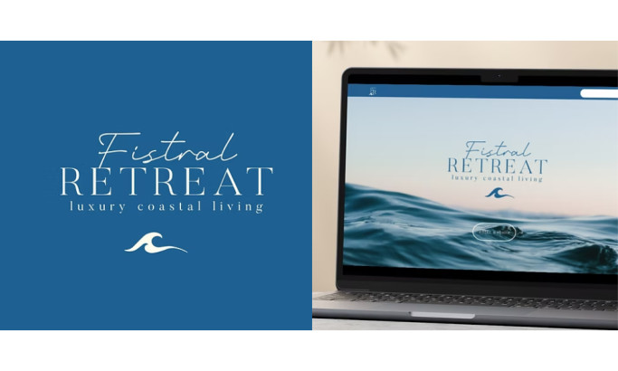 Fistral Retreat Logo Design by Jaz Designs.