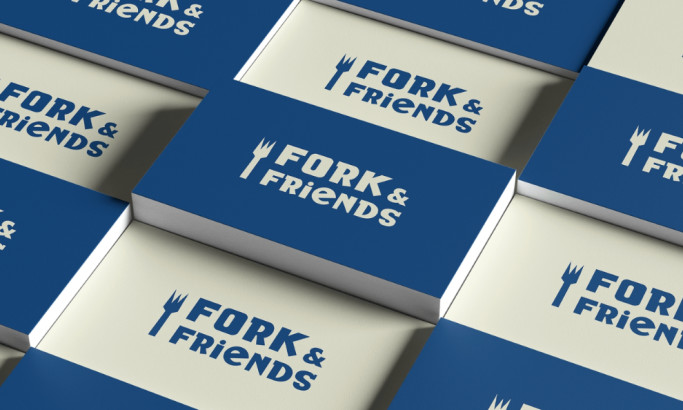 Fork and Friends Print Design by About U Studio.