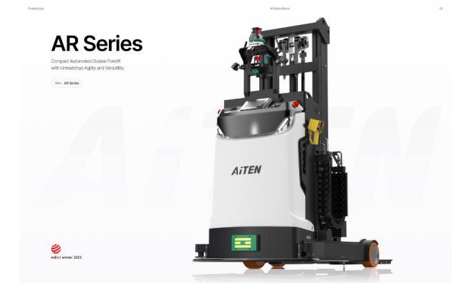 AiTEN Robotics Website Design by Celerart.