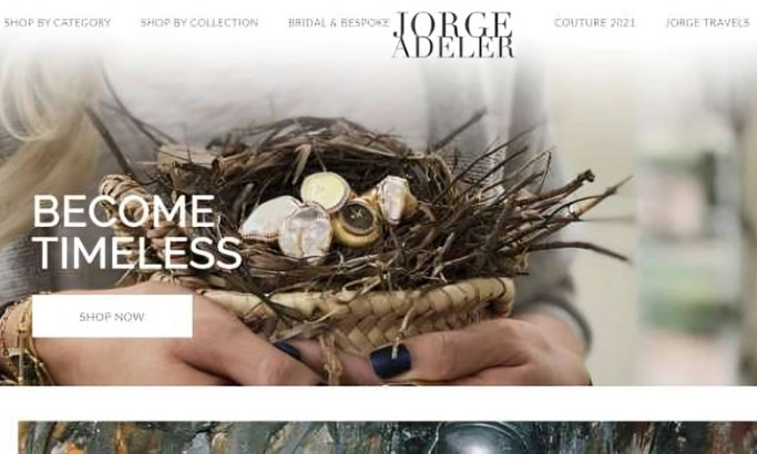 Jorge Adeler Luxury Website Design
