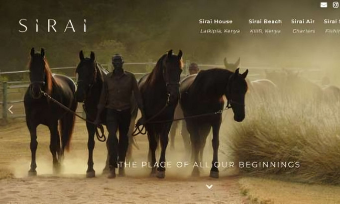 Sirai House Website Design
