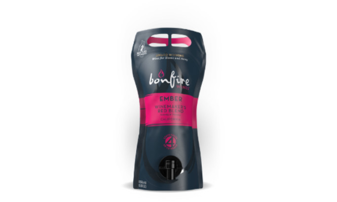 Bonfire Wines Packaging Design