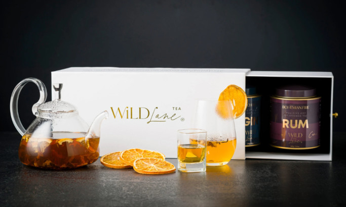 Wildlane Tea packaging design by TL Design Co.