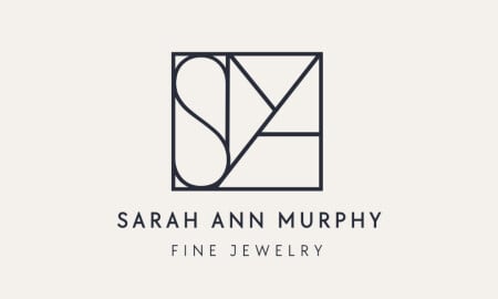 Sarah Ann Murphy Fine Jewelry Logo Design by Adele Design Co.