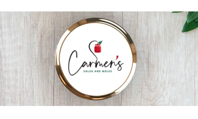 Carmen's Salsa and Moles logo design by Magical Graphics.
