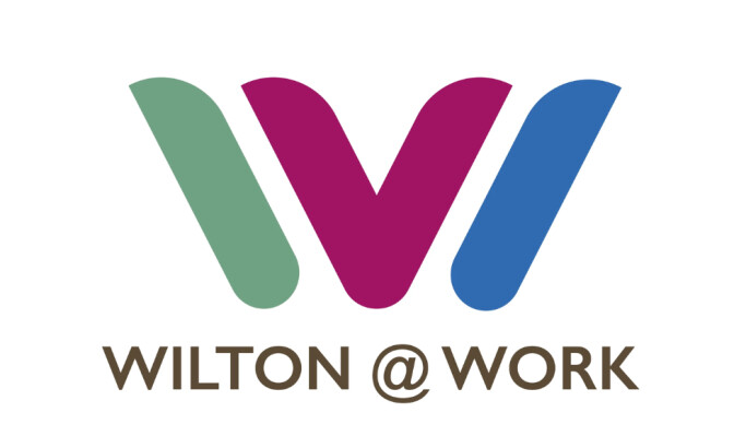 Wilton @ Work logo design by Buro Grafilizz