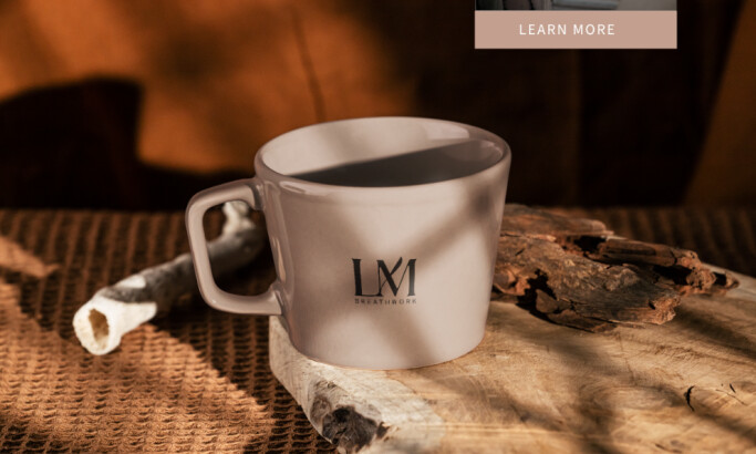 Lisa Mort Breathwork logo design by Ambrose Marketing.