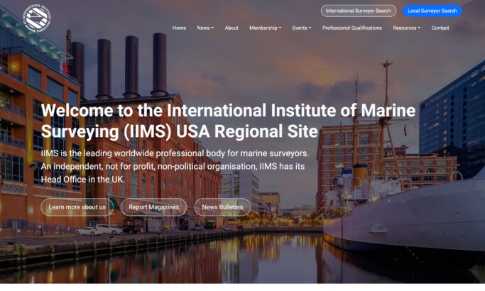 IIMS Website Design