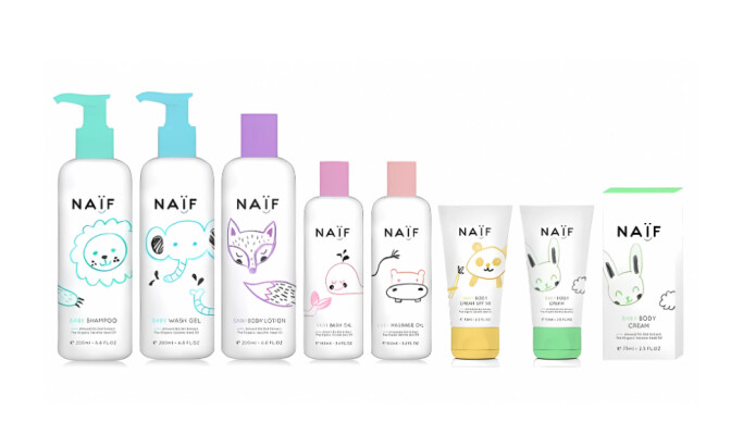 NAÏF packaging design by Supersmak Design Studio.