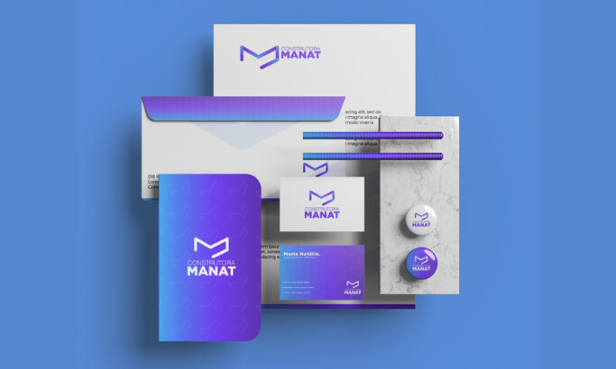 Construtora Manat logo design by Furtacor Creatives.