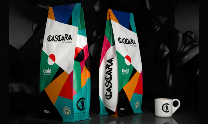 Cascara Microroastery packaging design by ID3A.