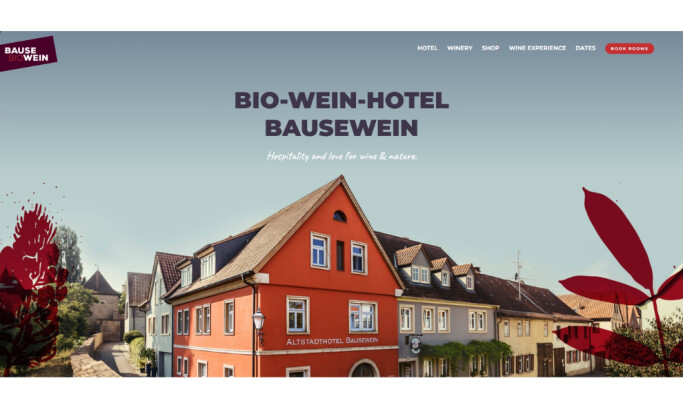 Bio-Bausewein Home Page website design by Envia Pages Software House.